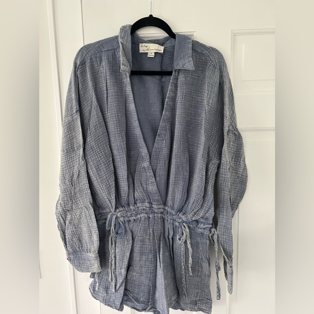 Vintage Havana Blue Coverup M